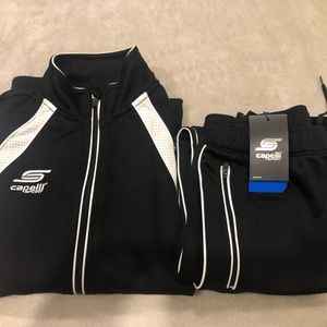 Capelli Sport warm up suit size M 10-12